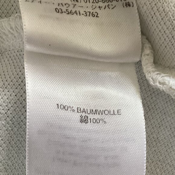 Eddie Bauer Men's Polo Top White Striped Golf Short Sleeves Golfing Size Tall XL - Picture 7 of 7